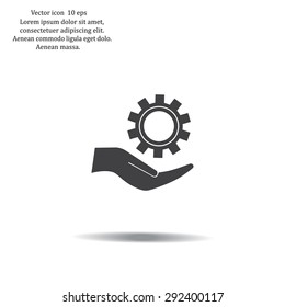 Configure Web icon. vector design