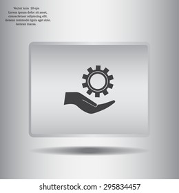Configure Web icon. vector design