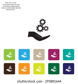 Configure Web icon. vector design