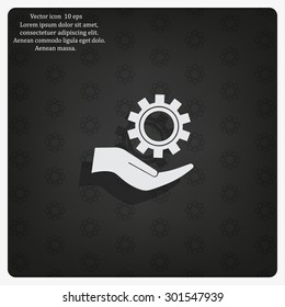 Configure Web icon. vector design