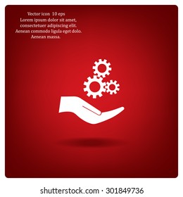 Configure Web icon. vector design