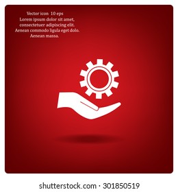 Configure Web icon. vector design