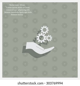 Configure Web icon. vector design