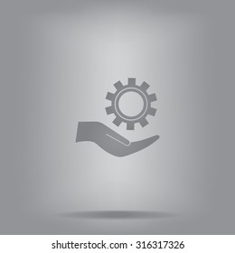 Configure Web icon. vector design