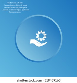 Configure Web icon. vector design
