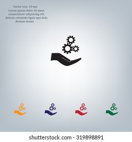 Configure Web icon. vector design
