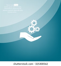Configure Web icon. vector design