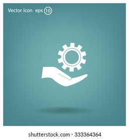 Configure Web icon. vector design