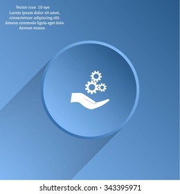 Configure Web icon. vector design