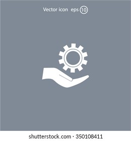 Configure Web icon. vector design