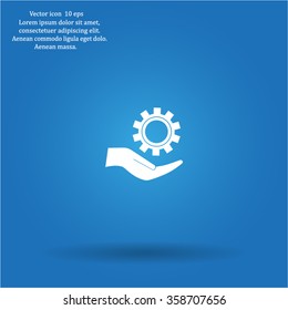 Configure Web icon. vector design