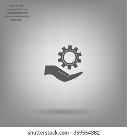 Configure Web icon. vector design