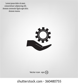 Configure Web icon. vector design