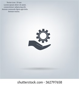 Configure Web icon. vector design