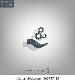 Configure Web icon. vector design