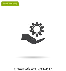 Configure Web icon. vector design