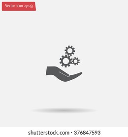 Configure Web icon. vector design