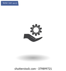 Configure Web icon. vector design