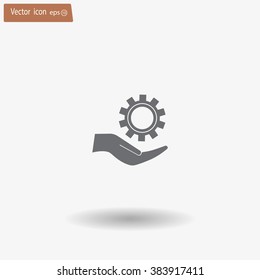 Configure Web icon. vector design