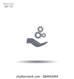 Configure Web icon. vector design