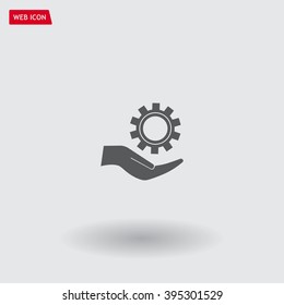 Configure Web icon. vector design