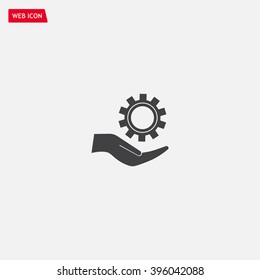 Configure Web icon. vector design
