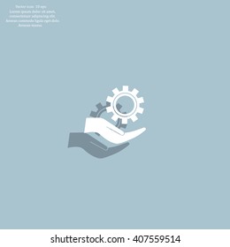 Configure Web icon. vector design