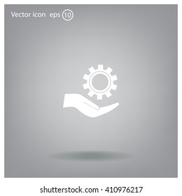 Configure Web icon. vector design