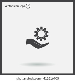 Configure Web icon. vector design