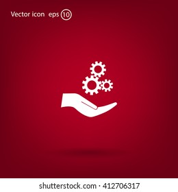 Configure Web icon. vector design
