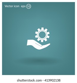 Configure Web icon. vector design