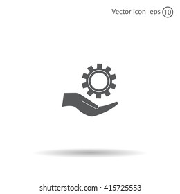 Configure Web icon. vector design