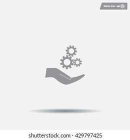 Configure Web icon. vector design