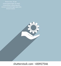 Configure Web icon. vector design
