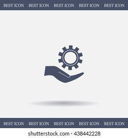 Configure Web icon. vector design