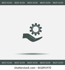 Configure Web icon. vector design