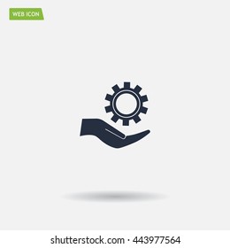 Configure Web icon. vector design