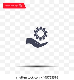 Configure Web icon. vector design