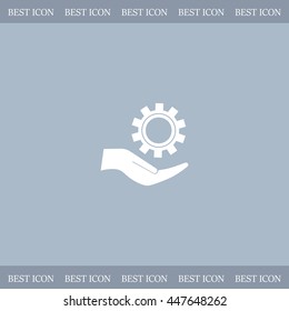 Configure Web icon. vector design