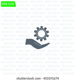 Configure Web icon. vector design