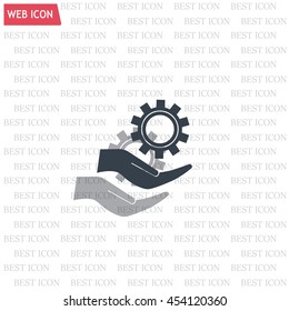 Configure Web icon. vector design