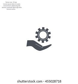 Configure Web icon. vector design