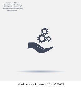 Configure Web icon. vector design