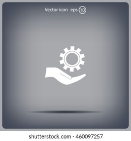 Configure Web icon. vector design