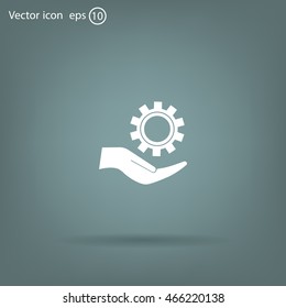 Configure Web icon. vector design