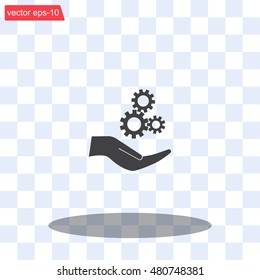 Configure Web icon. vector design
