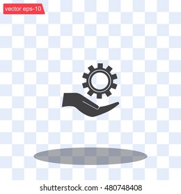 Configure Web icon. vector design