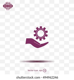 Configure Web icon. vector design