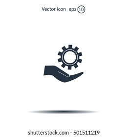 Configure Web icon. vector design