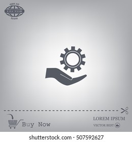 Configure Web icon. vector design